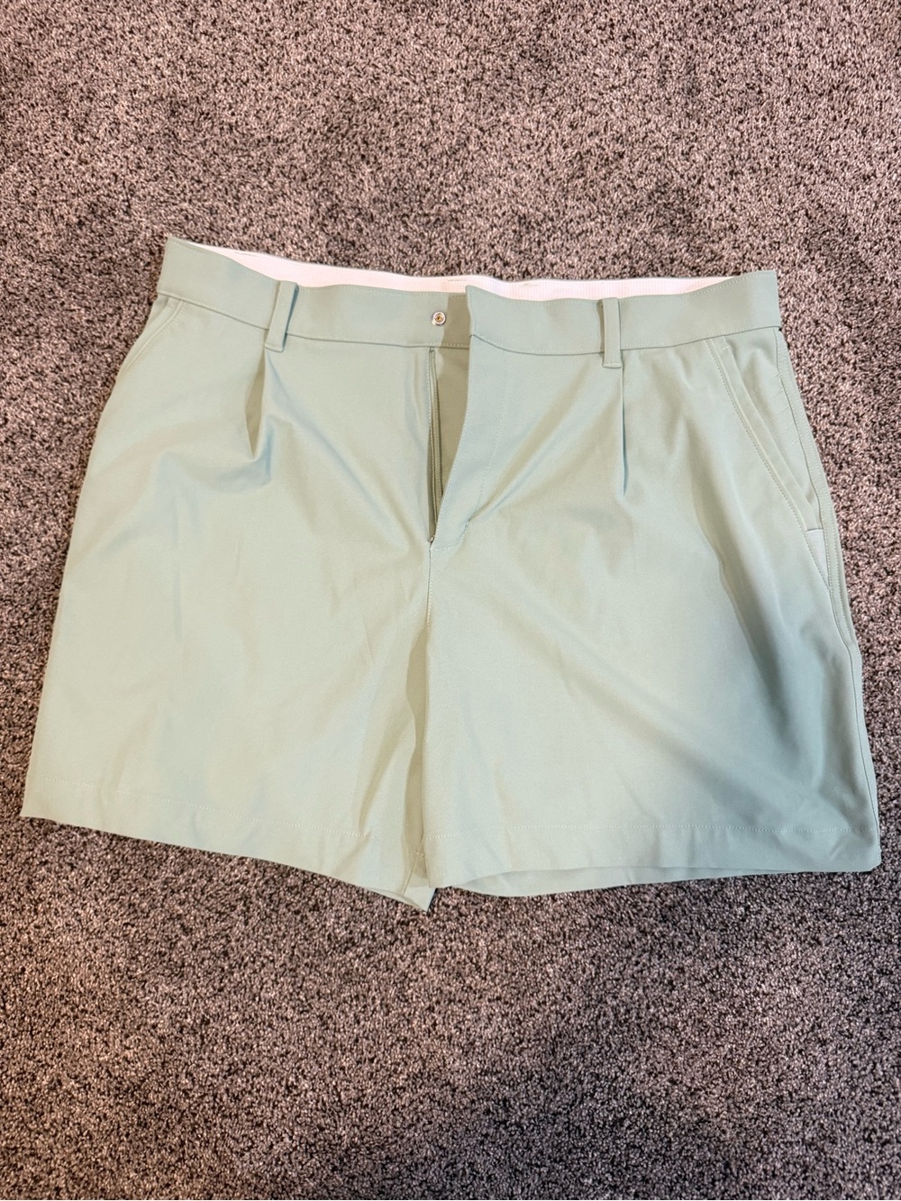 Nike Men’s Light Mint Green Hybrid Shorts